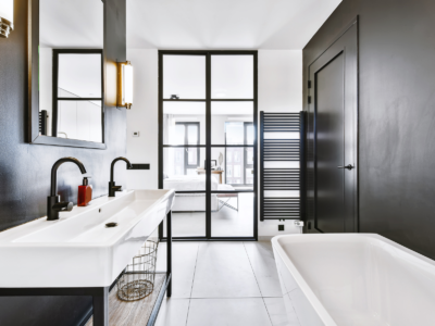 salle de bain moderne et design et sobre
