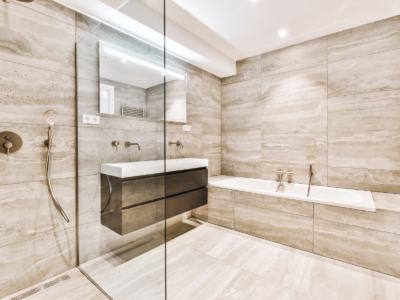 salle de bain moderne et design